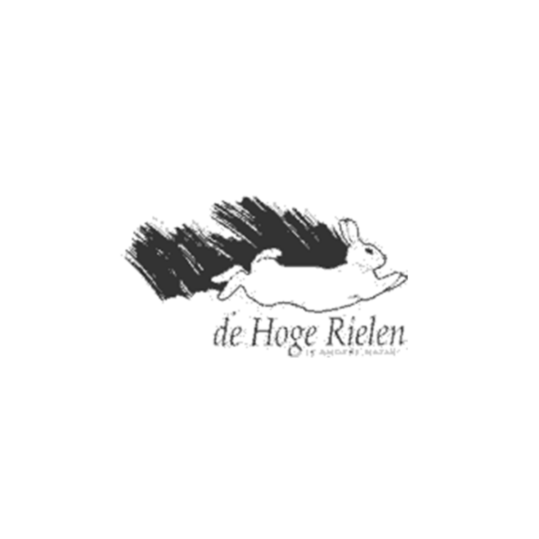 Het oude logo van de Hoge Rielen. De vroeger thuisbasis van Sproet.
