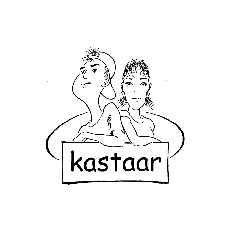 Het oude logo van Kastaar.